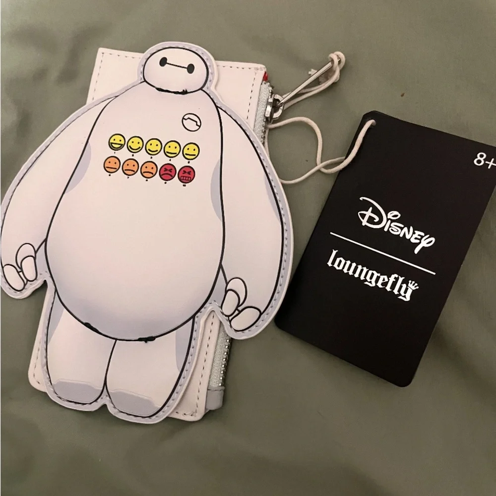 Disney Big Hero 6 10th Anniversary Baymax Wallet Pain Scale Large Card Holder. - Picture 1 of 3